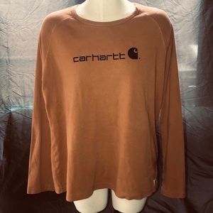 Womens Carhartt long sleeve shirt, size XXL